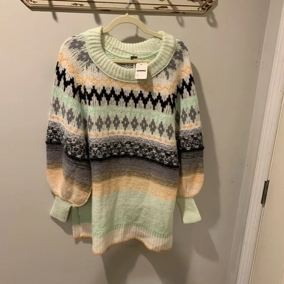 NWT Free People Frozen Forrest Tunic - Picture 4 of 4